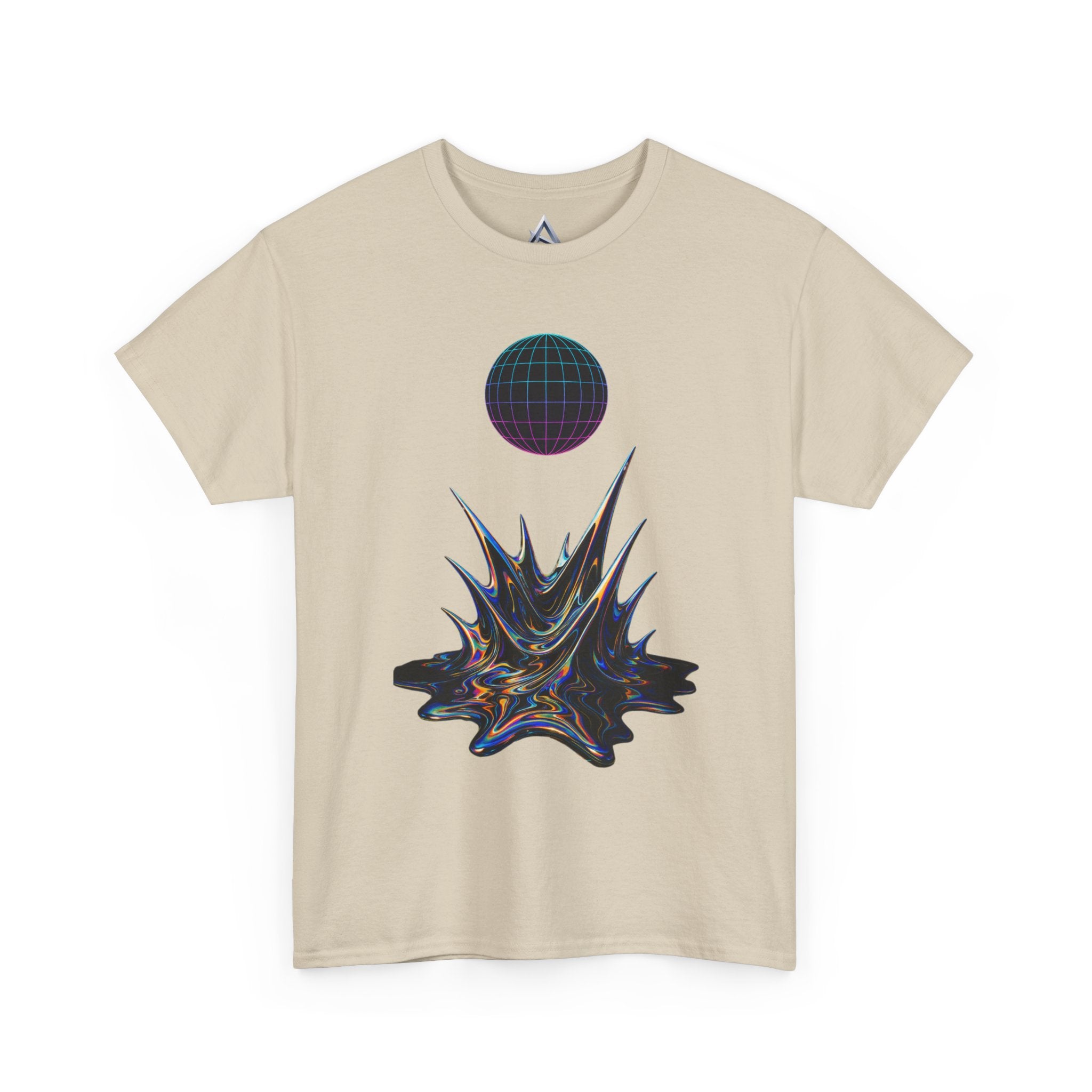 Cosmic Graphic Art Unisex Heavy Cotton Tee
