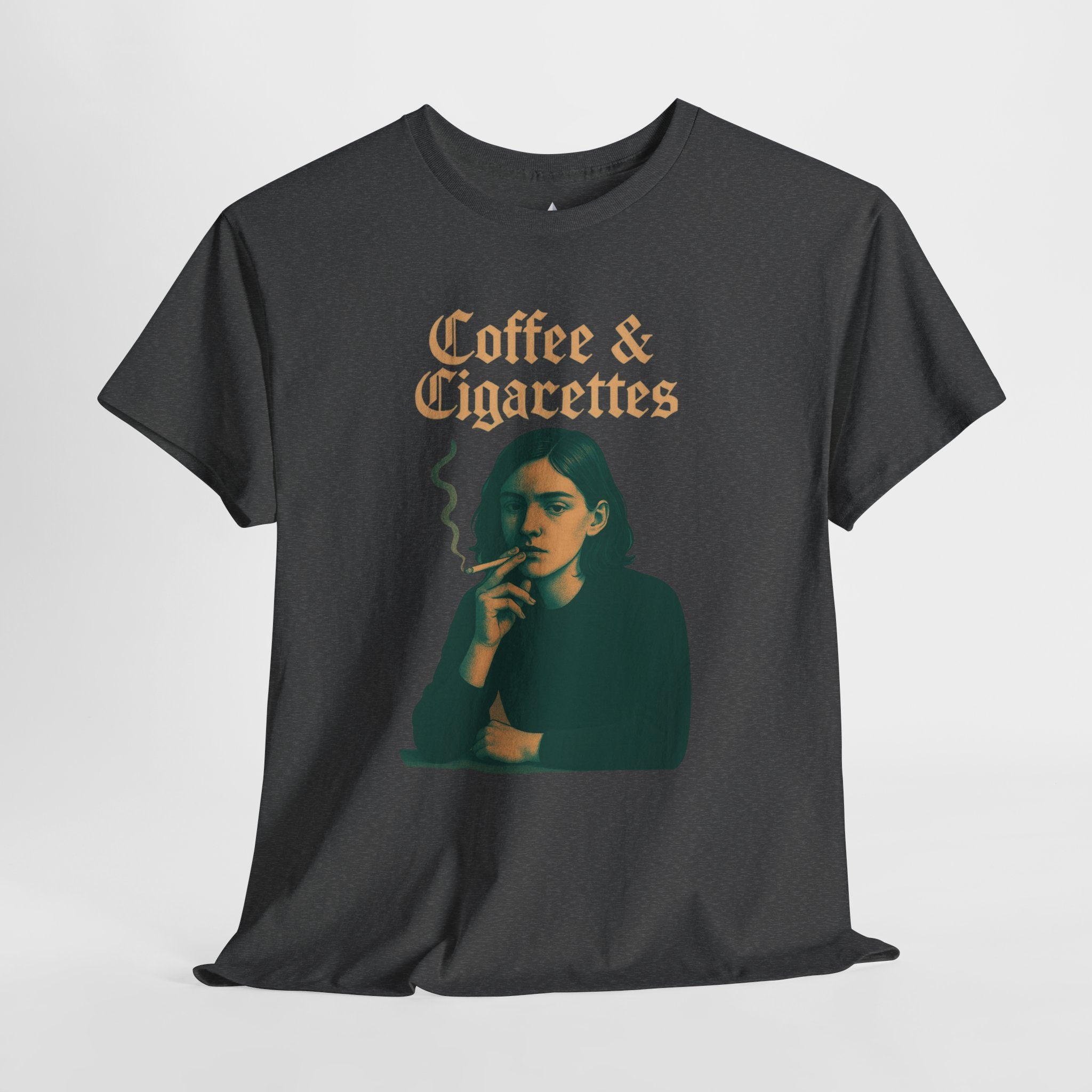 Chic Coffee & Cigarettes Heavy Cotton Tee