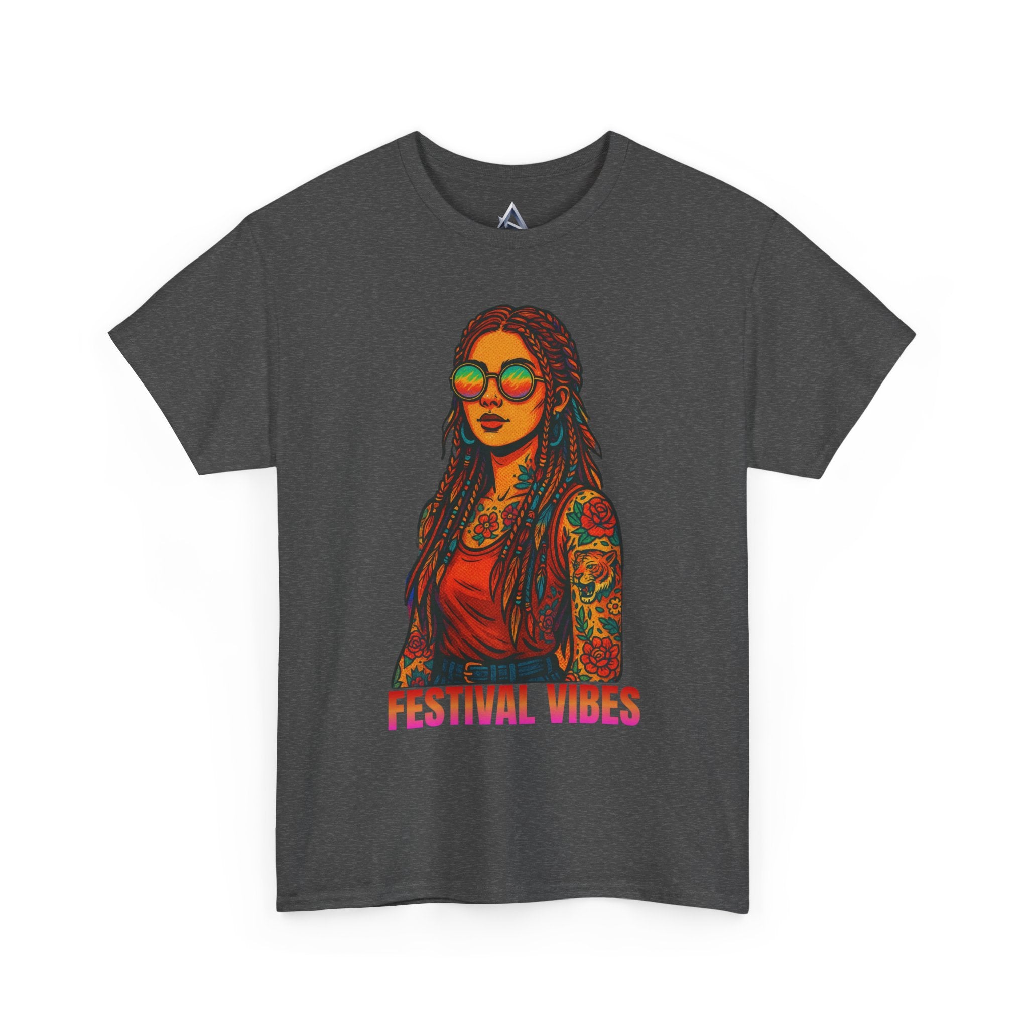 Festival Vibes Unisex Heavy Cotton Tee