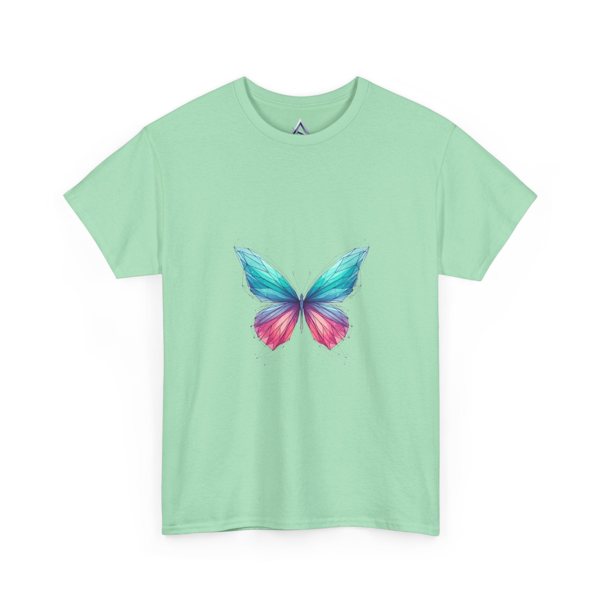 Vibrant Butterfly Unisex Heavy Cotton Tee