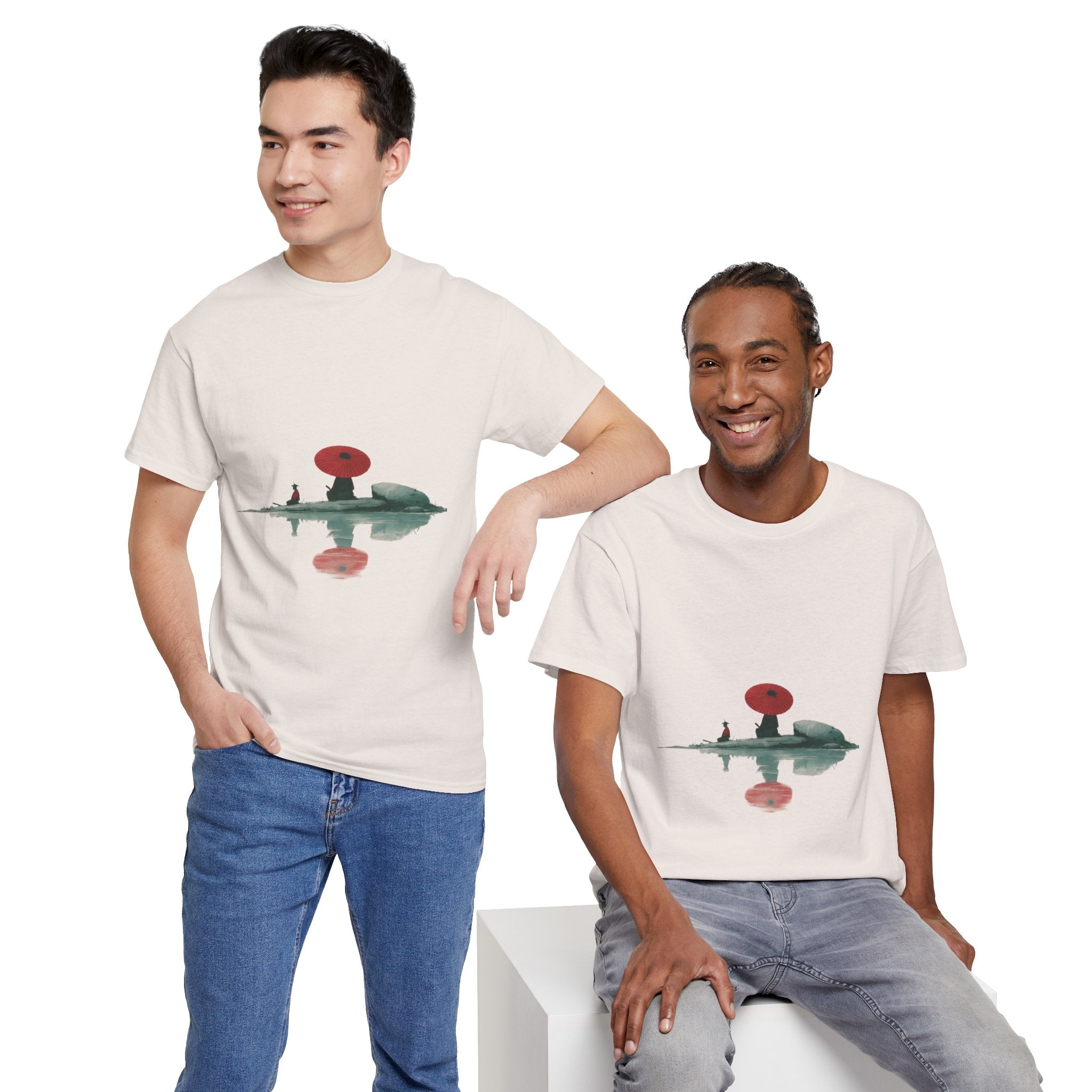 Tranquil Landscape Heavy Cotton Tee