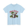 Mint Julep Cocktail Unisex Heavy Cotton Tee