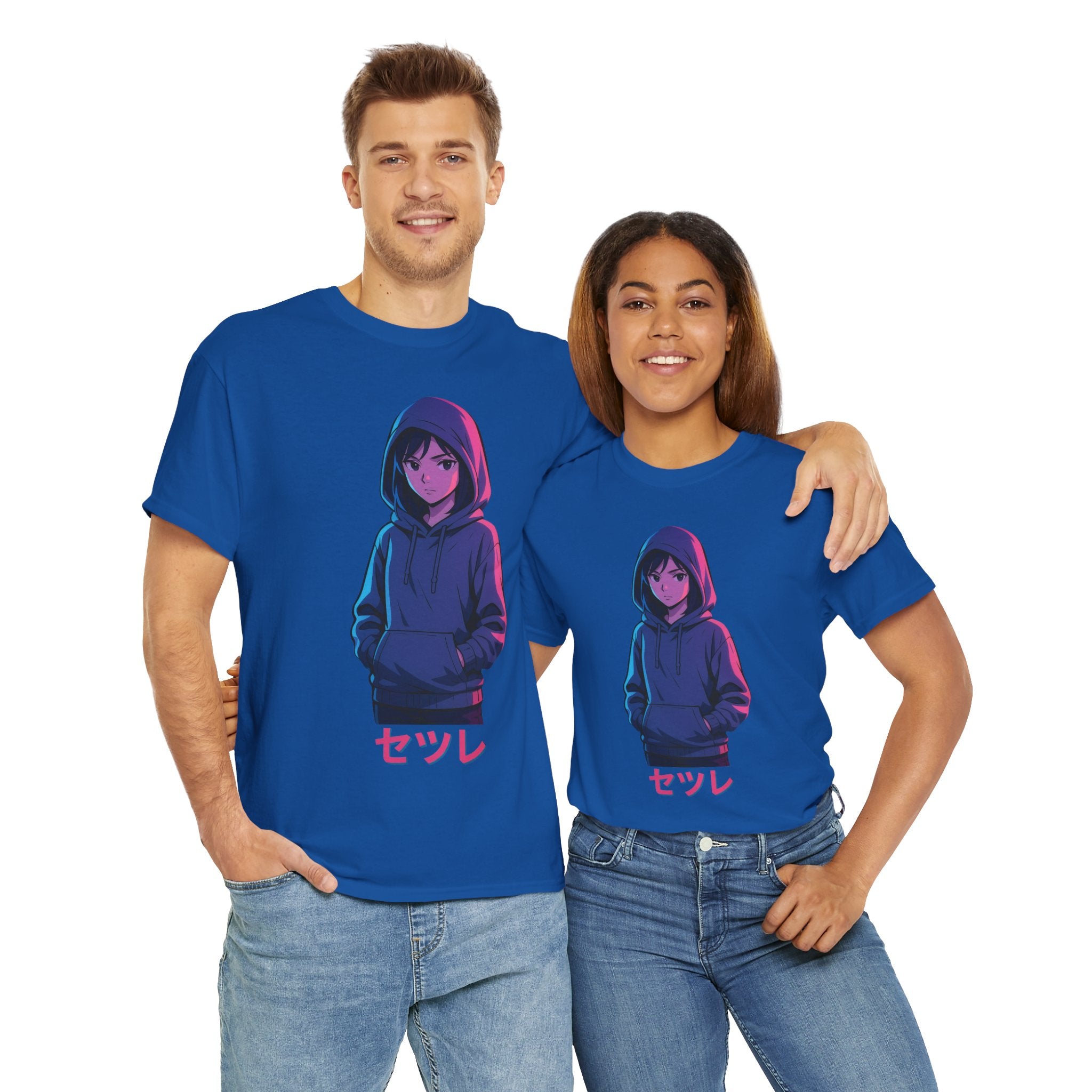 Anime-Inspired Unisex Heavy Cotton Tee