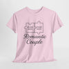 Romantic Couple Puzzle Custom Heavy Cotton Tee