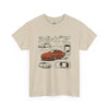 Stylish Car Graphic Unisex Heavy Cotton Tee
