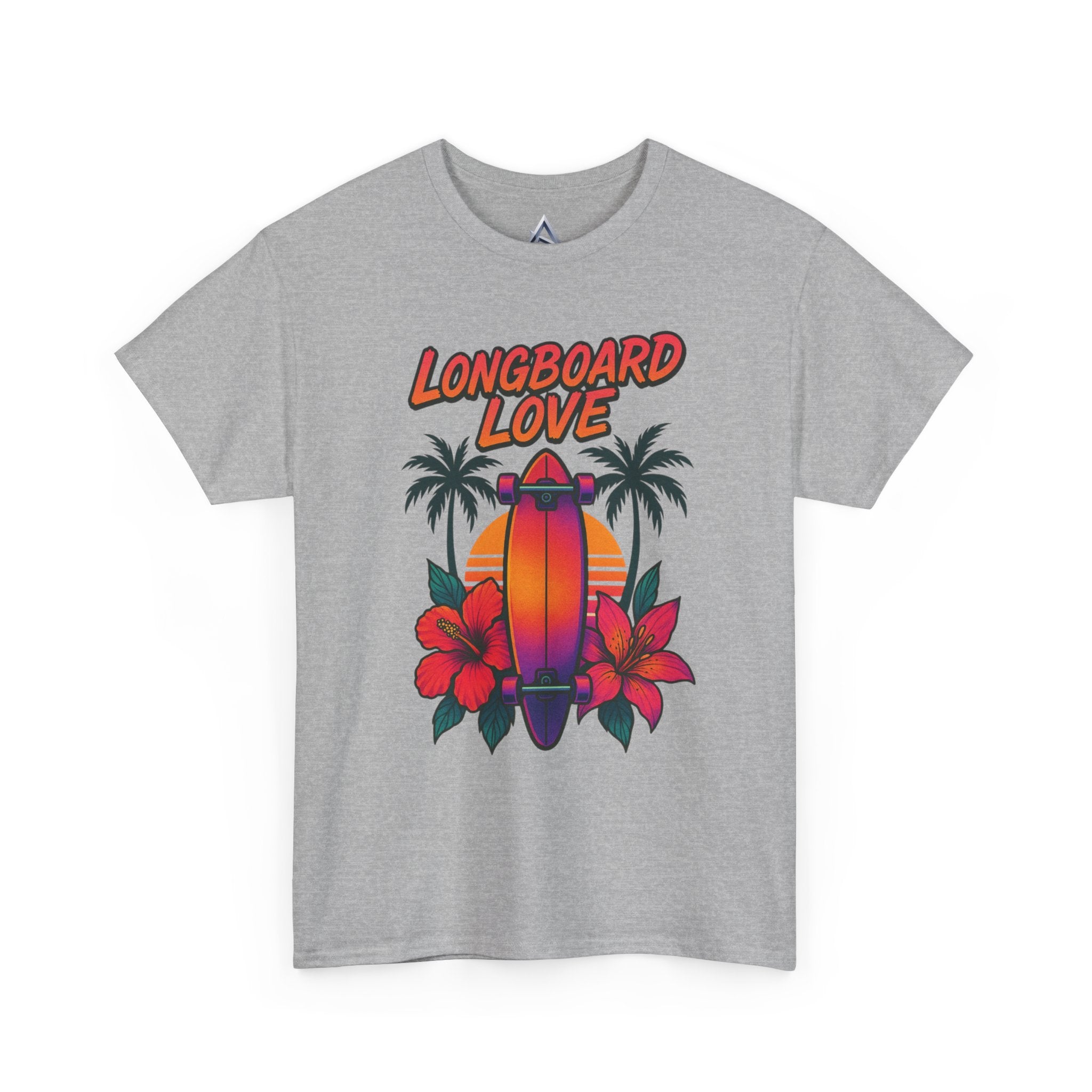 Longboard Love Unisex Heavy Cotton Tee