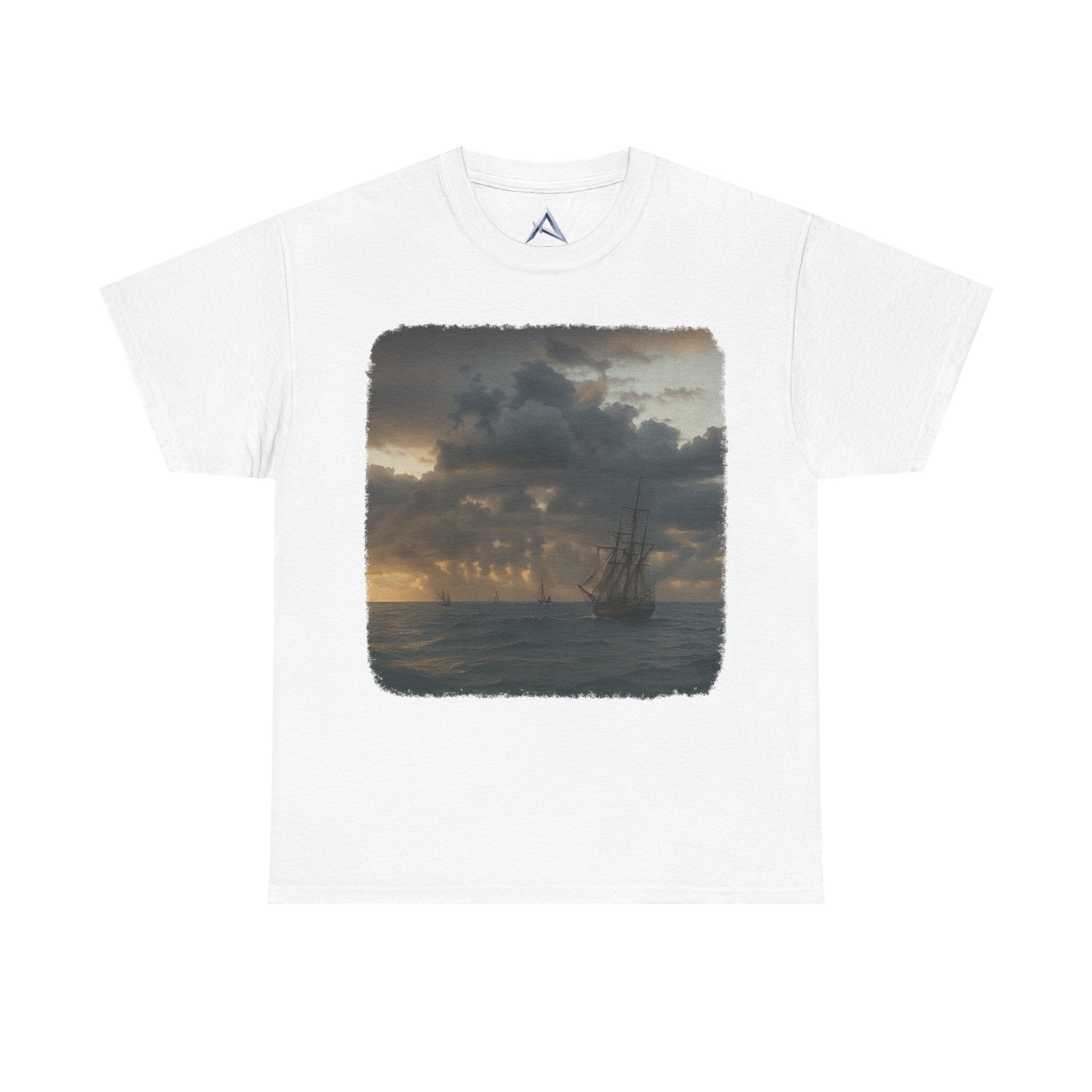 Sailing Into the Sunset Unisex Heavy Cotton Tee