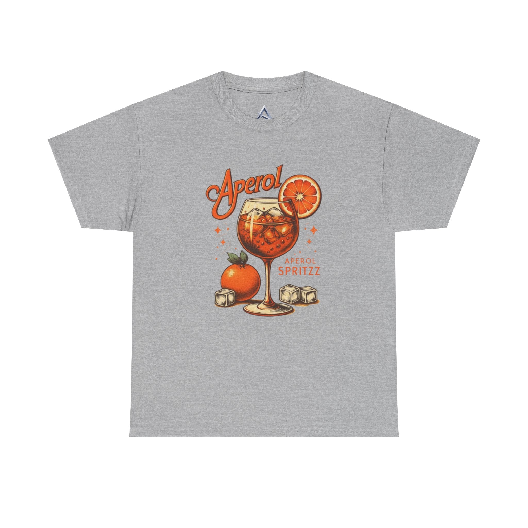 Aperol Spritz Cocktail Unisex Heavy Cotton Tee