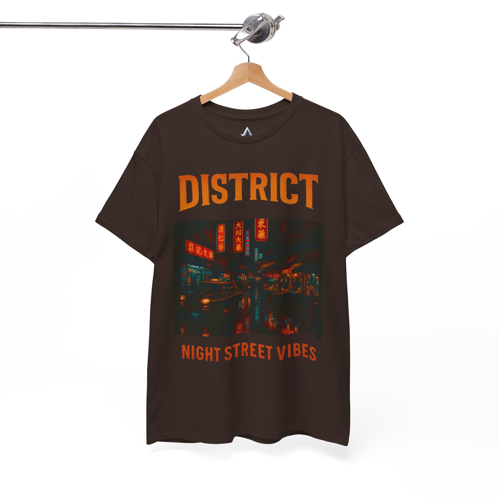 District Night Street Vibes Unisex Heavy Cotton Tee