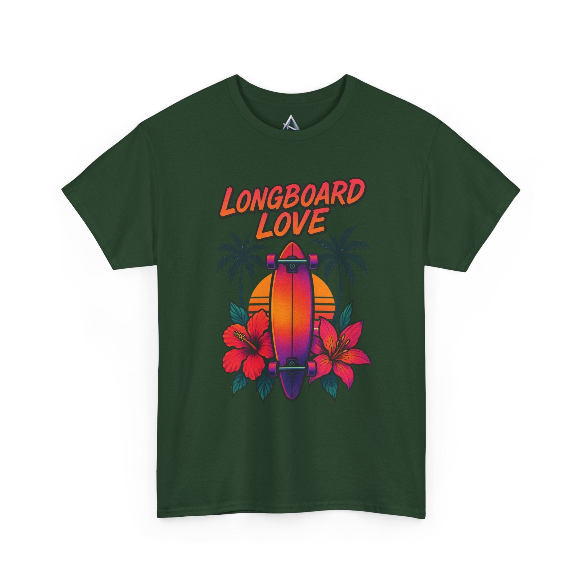 Longboard Love Unisex Heavy Cotton Tee
