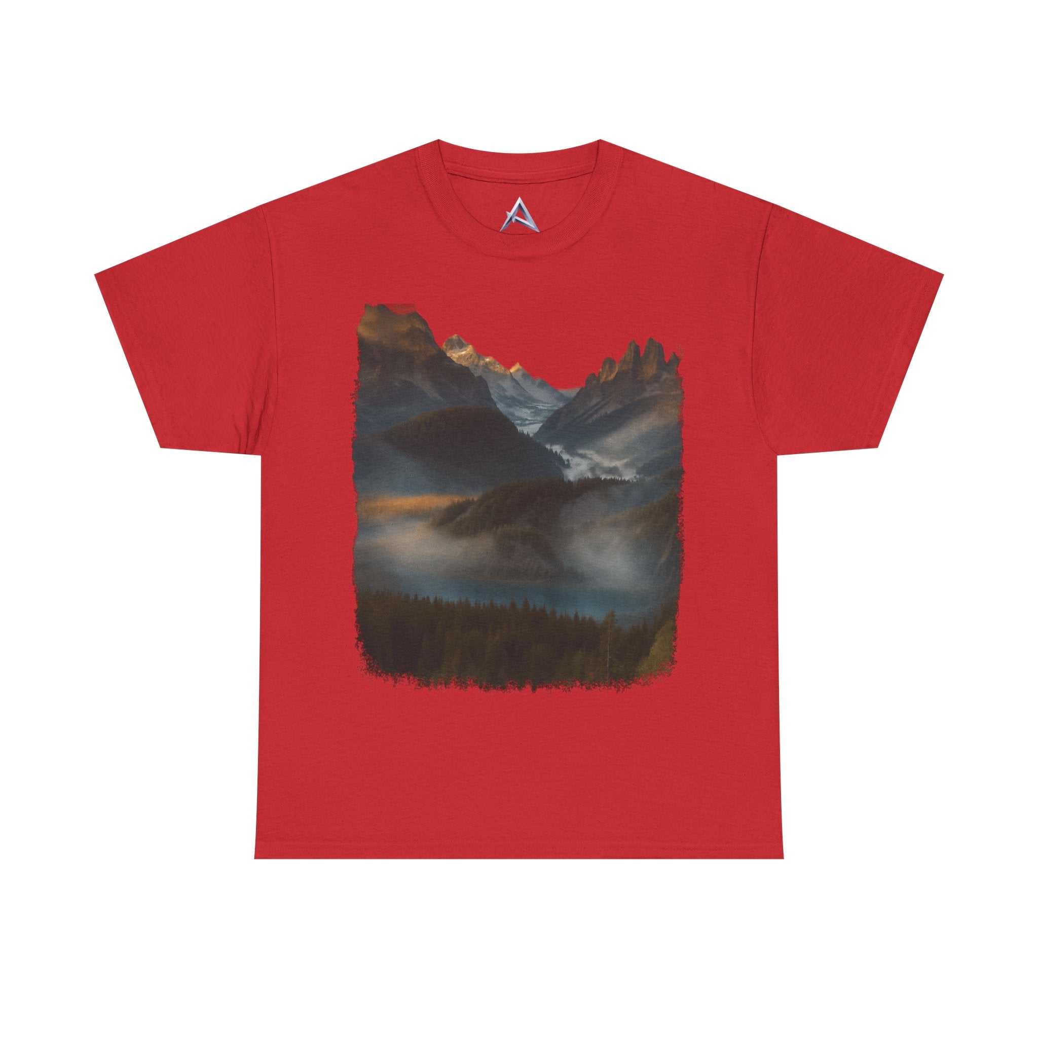 Nature-Inspired Unisex Heavy Cotton Tee, Outdoor, Adventure, Casual Wear, Gift for Nature Lovers, Hiking Merchandise