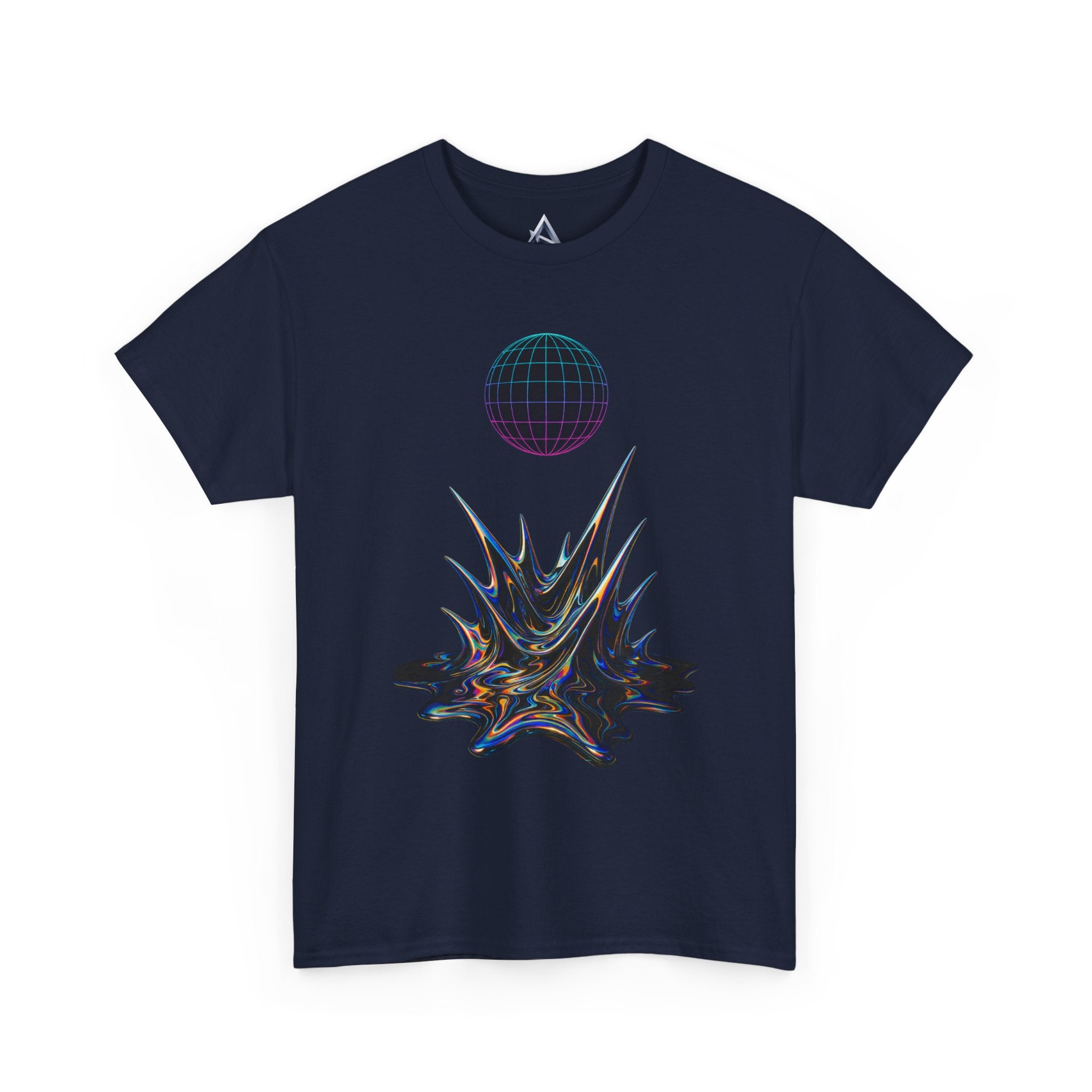 Cosmic Graphic Art Unisex Heavy Cotton Tee