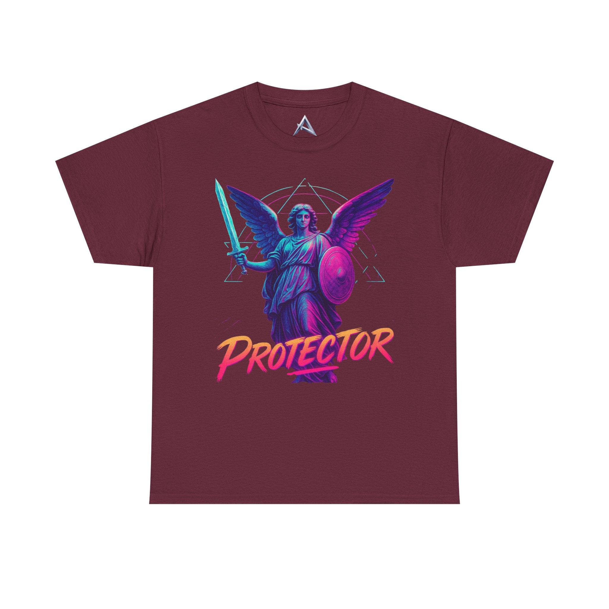 Vibrant Guardian Protector Graphic Heavy Cotton Tee