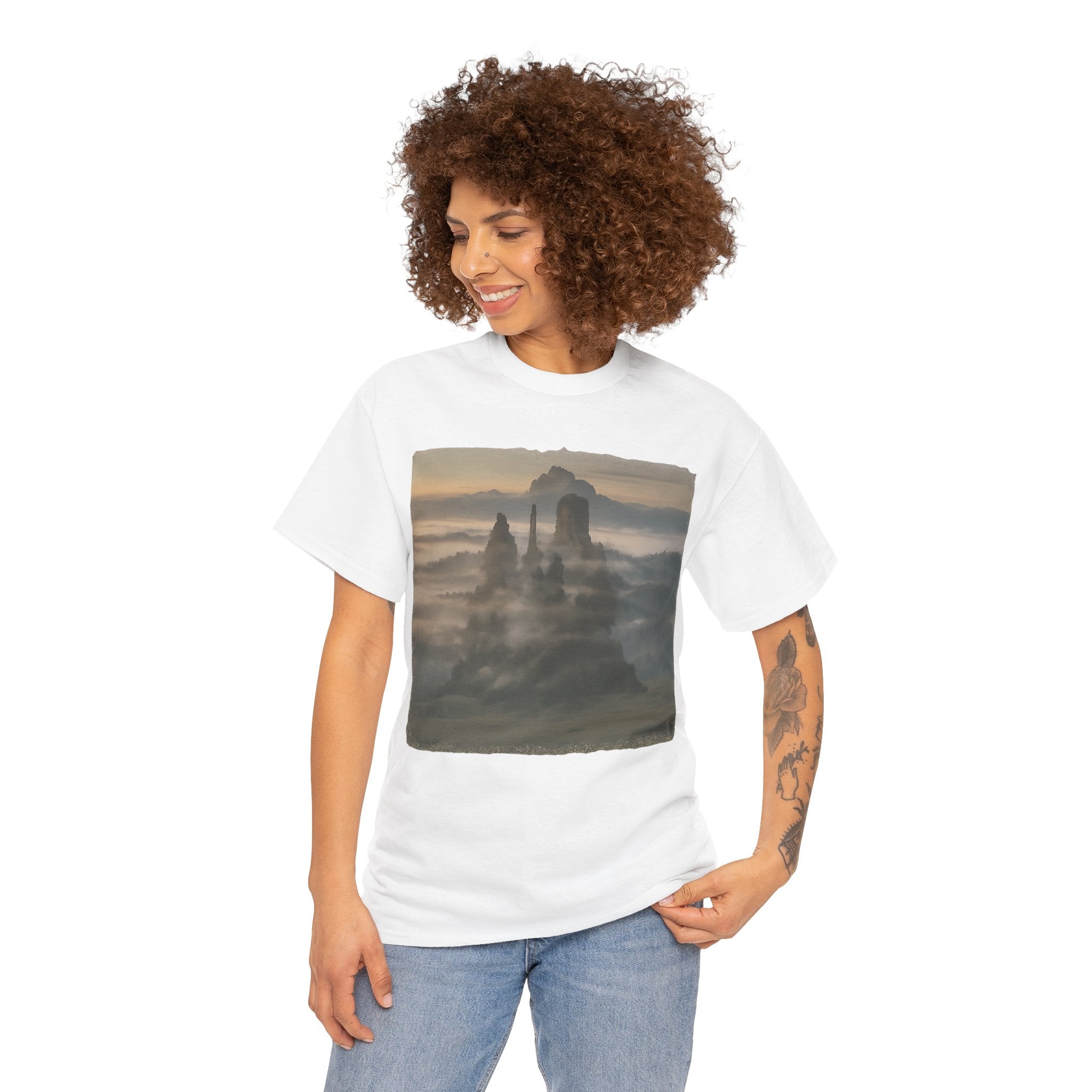 Mystical Castle Unisex Heavy Cotton Tee