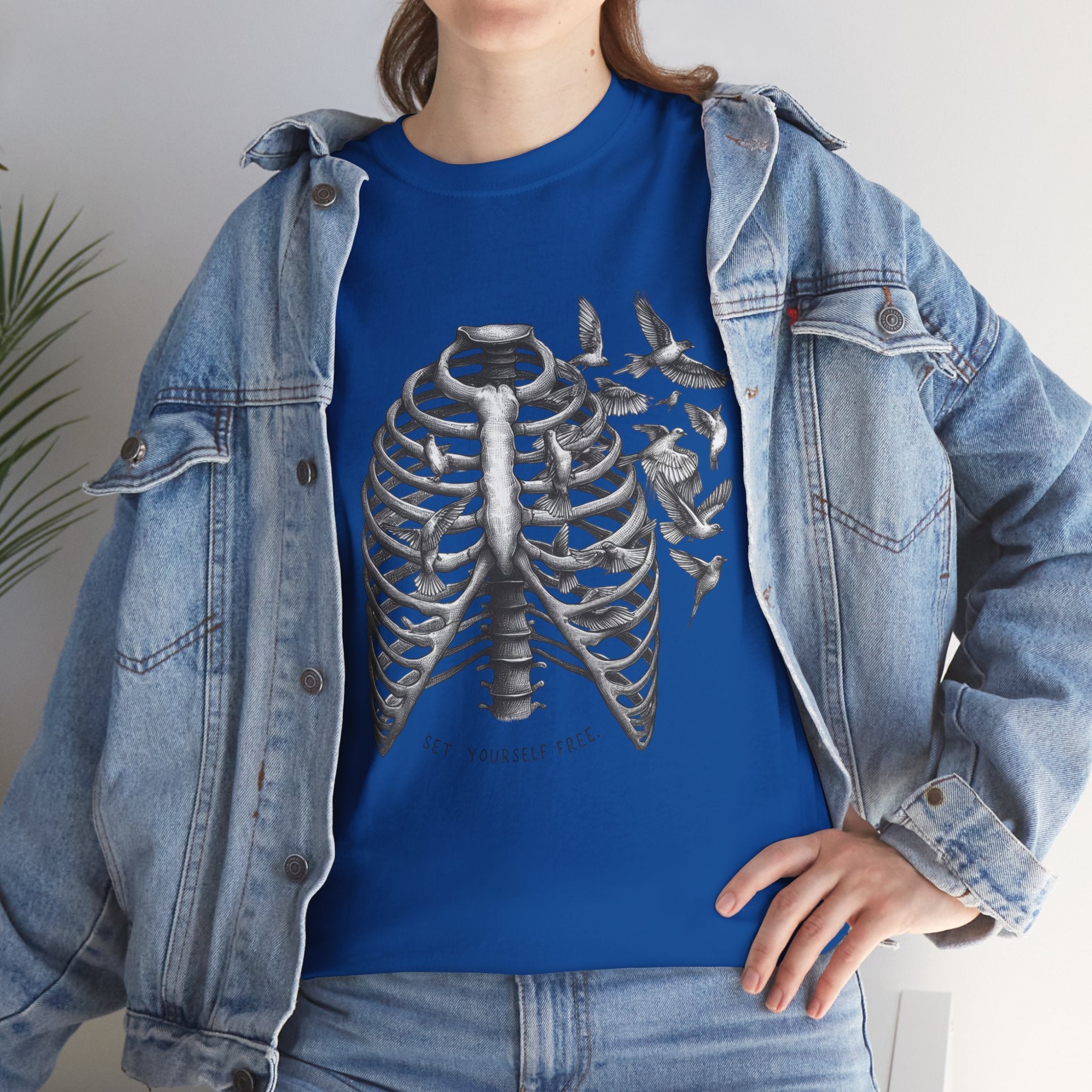 Botanical Lungs Unisex Heavy Cotton Tee