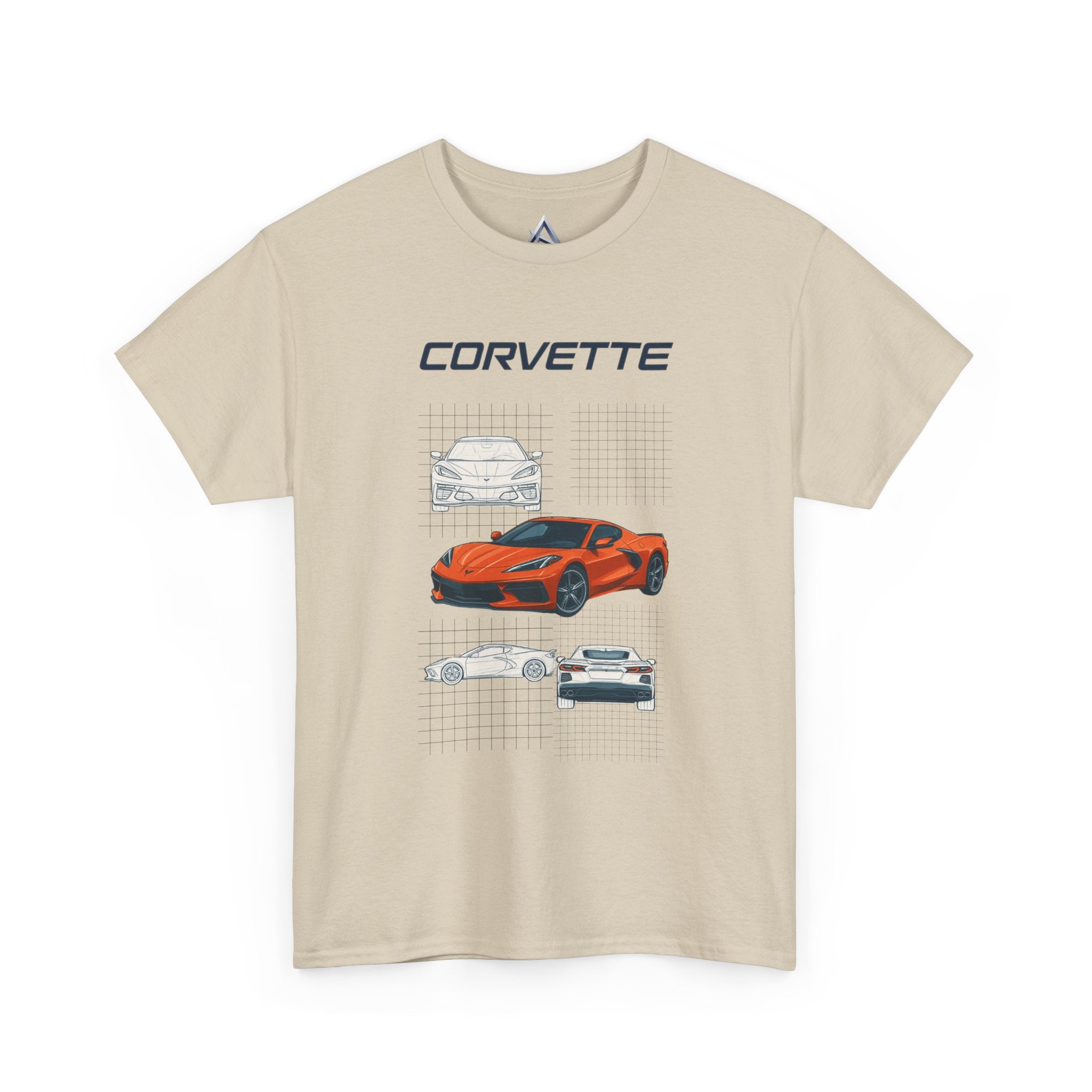 Corvette Enthusiast Heavy Cotton Tee