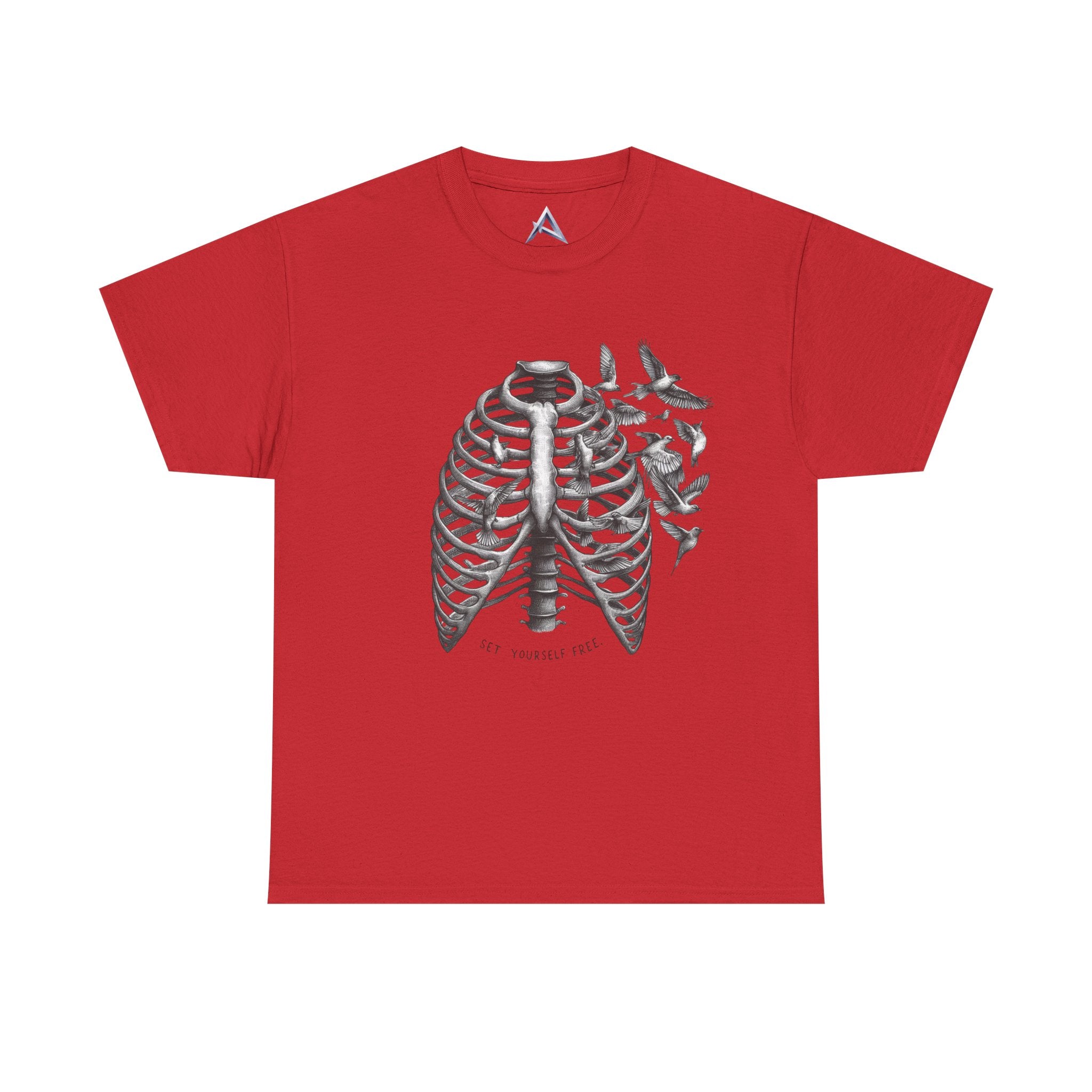 Botanical Lungs Unisex Heavy Cotton Tee